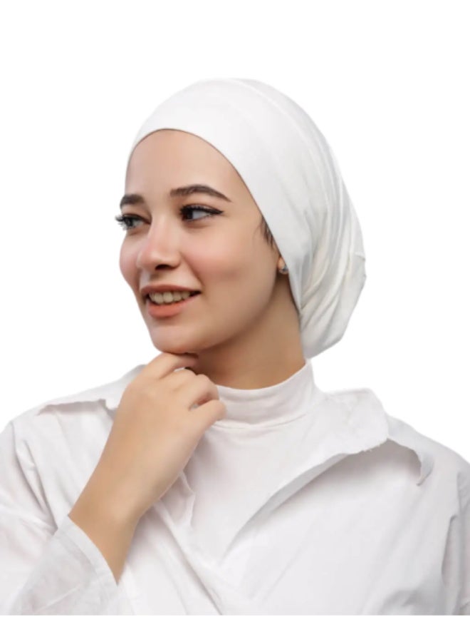 Syrian Hijab Bonnet with a Soft Cotton Touch - Multicolor - Image 1